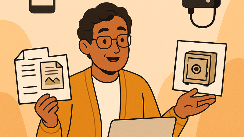 Backup de arquivos: como não perder fotos, documentos e memórias (guia simples para leigos)