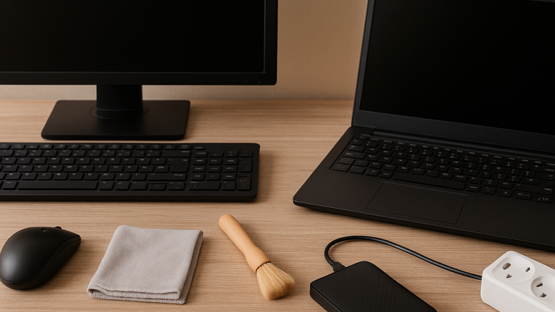 Manutenção básica do PC: o guia simples para deixar o computador rápido e confiável