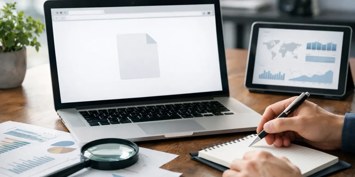 Como auditar domínio sem conteúdo: roteiro técnico