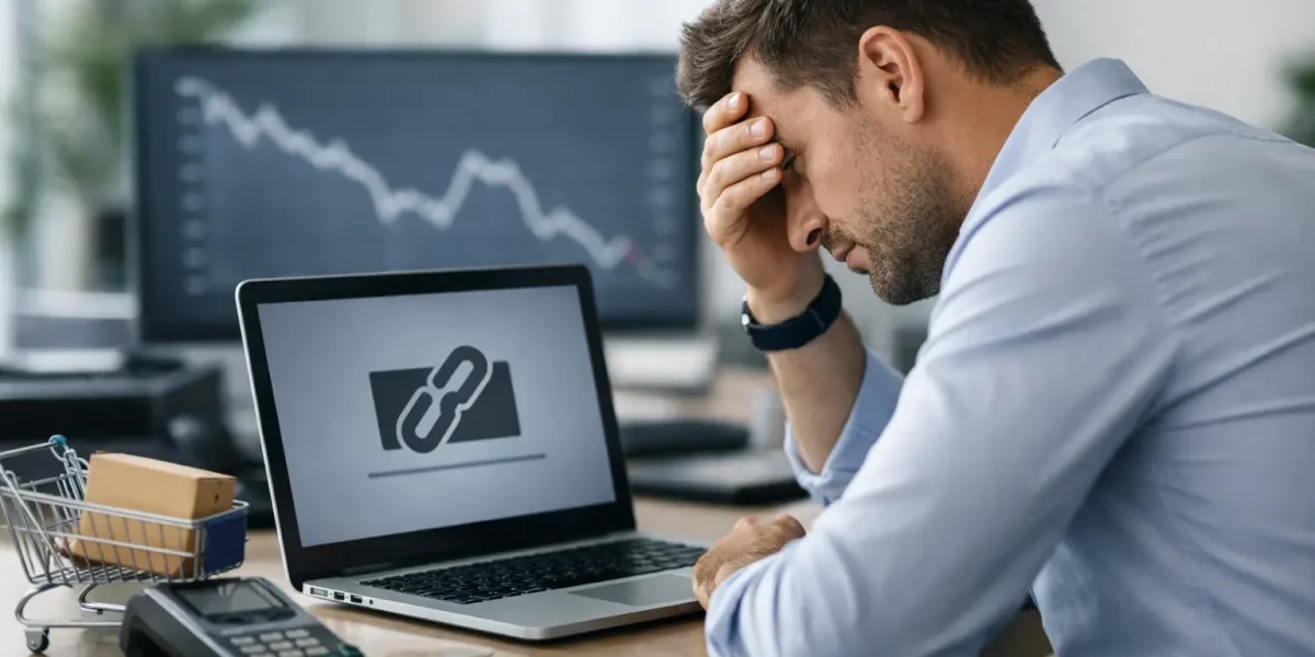 Como site fora do ar afeta vendas e o caixa