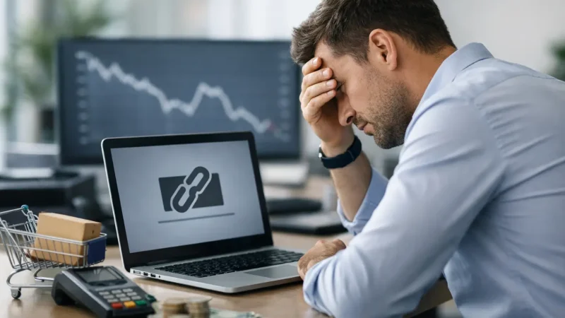 Como site fora do ar afeta vendas e o caixa