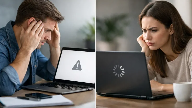 Site inacessível vs site lento: como diferenciar